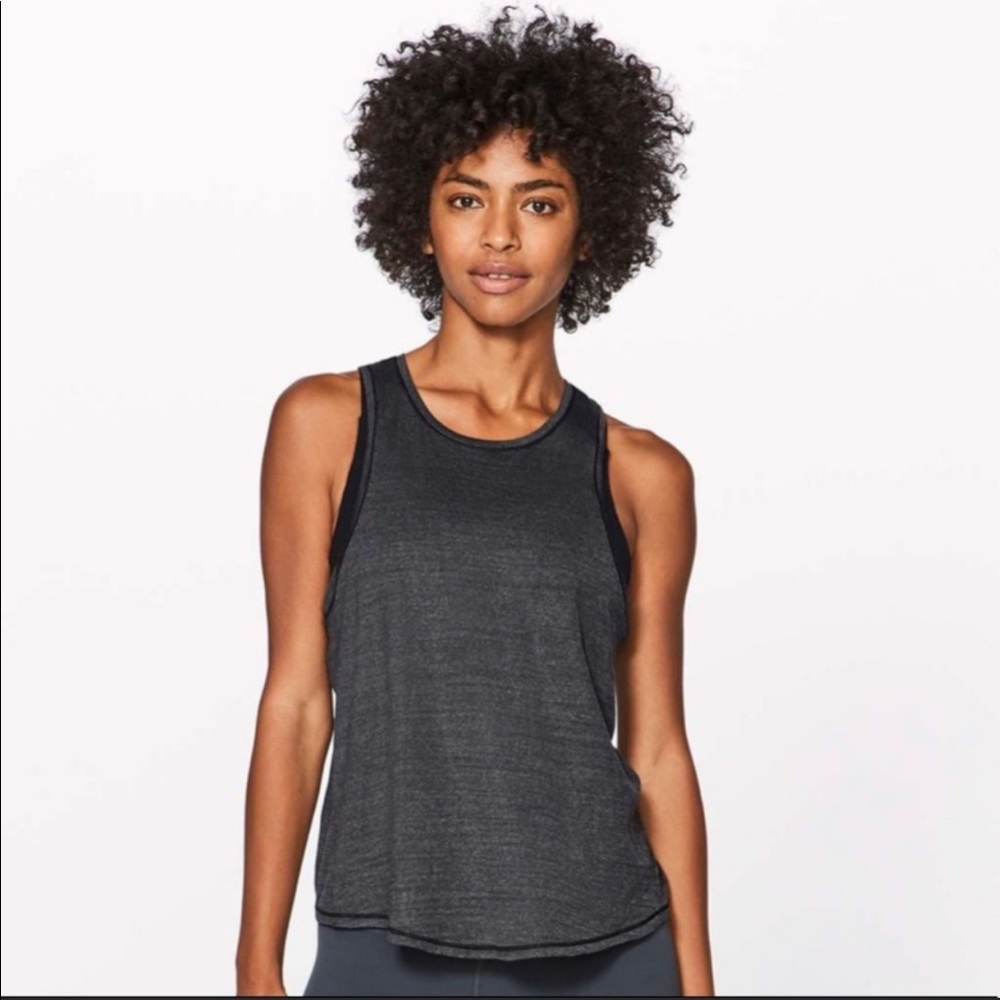 Lululemon Twist and Reach Tank Top w Built in Bra - Picture 1 of 6